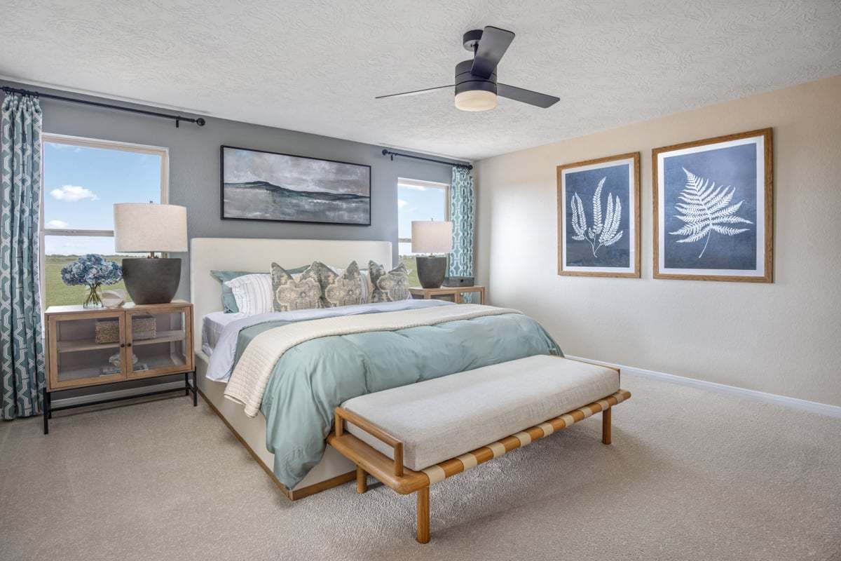 Plan 2041  - Primary bedroom