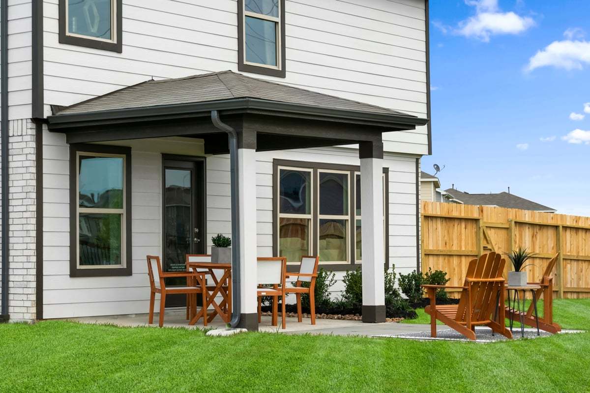 Plan 2526 - Optional covered back patio