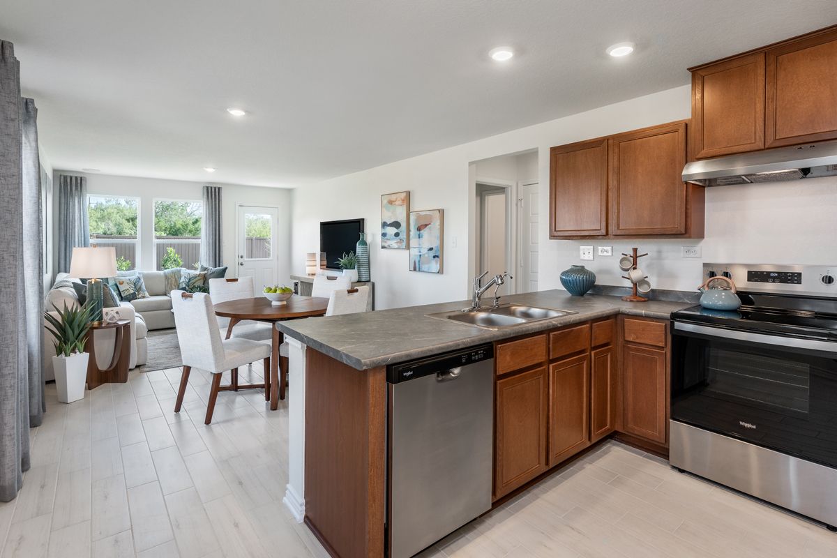 Plan 1042 Modeled - Kitchen