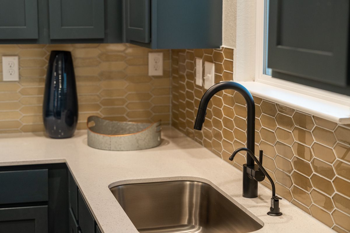 Plan 2245 - Mosaic tile backsplash