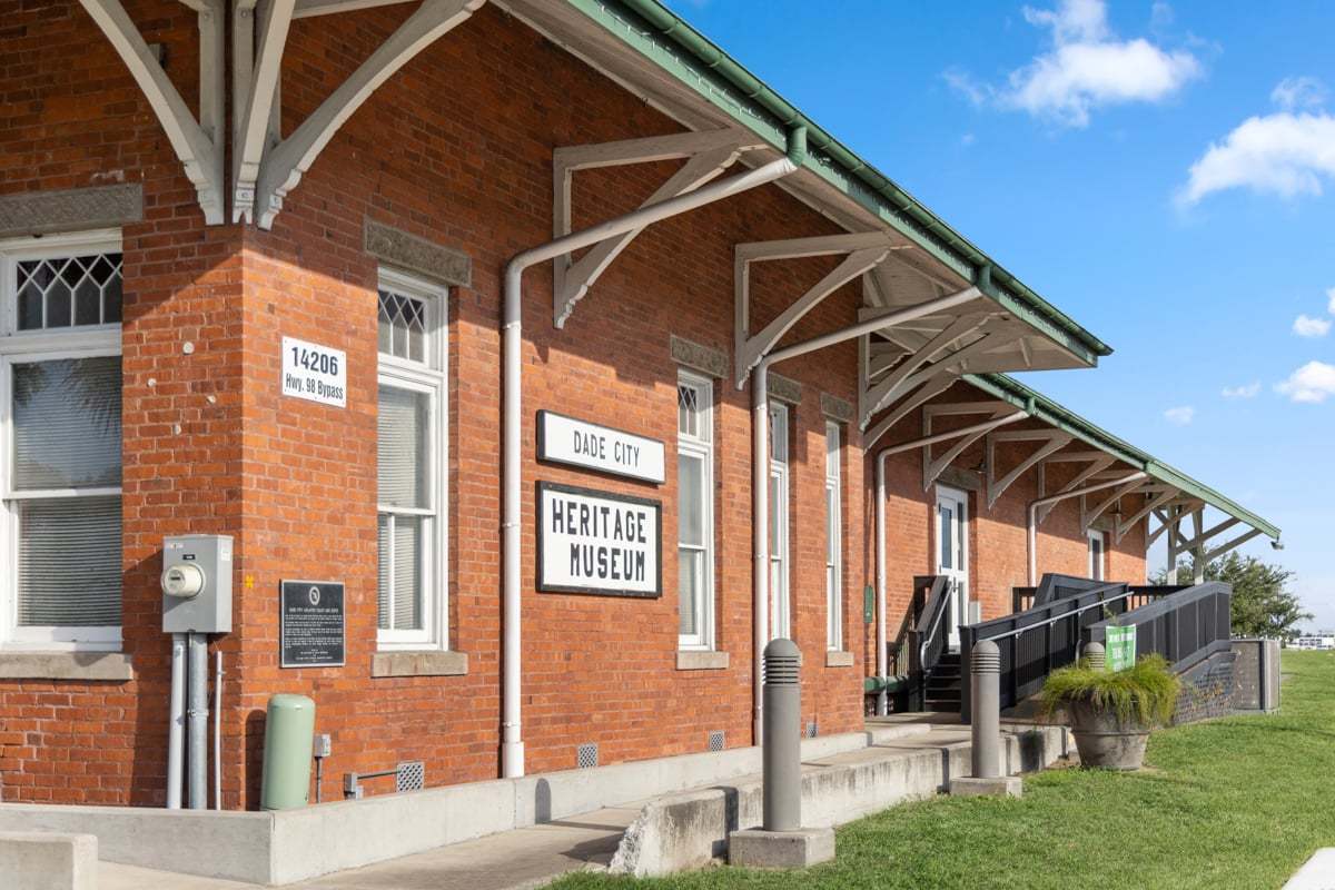 Quick drive to Dade City Heritage and Cultural Museum