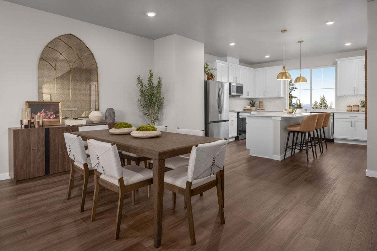 Plan 1932 Modeled - Dining area