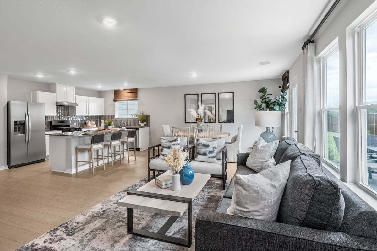 Plan 1753 Modeled - Great room