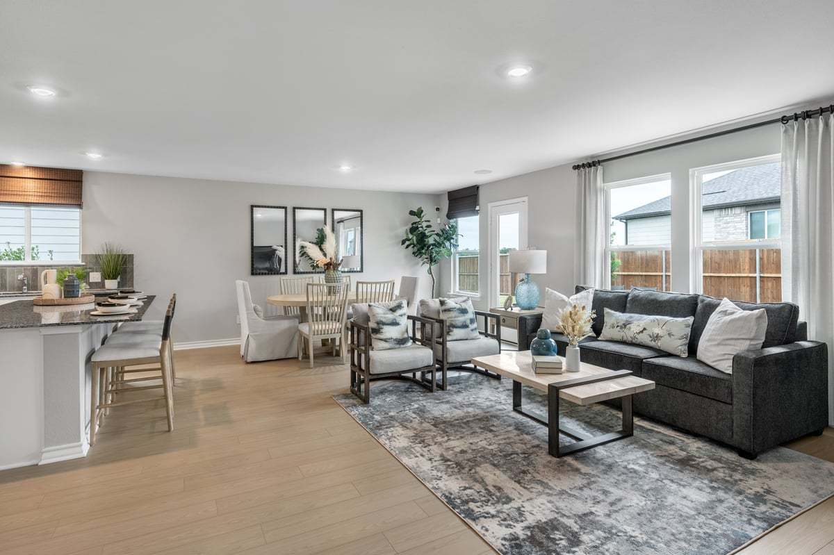 Plan 1753 Modeled - Great room