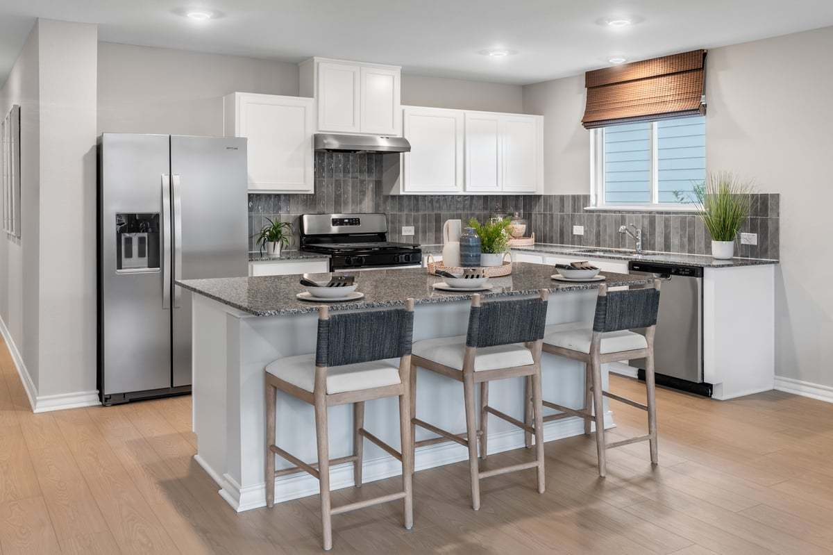 Plan 1753 Modeled - Kitchen