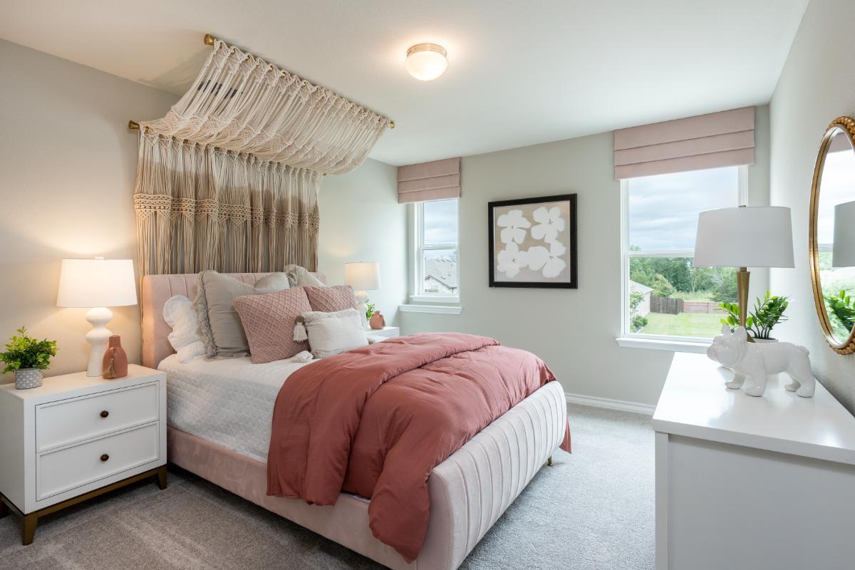 Plan 2429 Modeled - Secondary bedroom