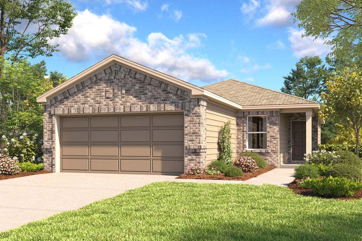 Plan 1360 - Mustang Ridge: Magnolia, Texas - KB Home