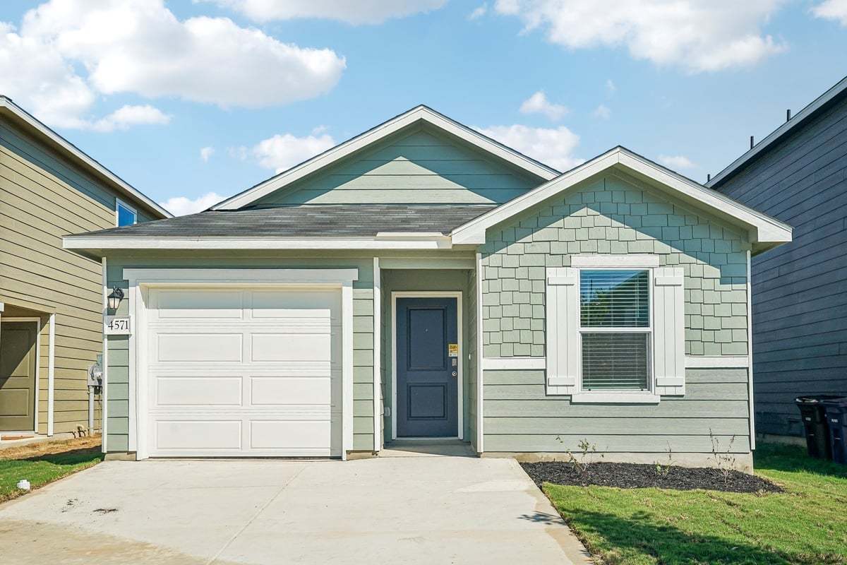 Plan 1245 Modeled - Spanish Trails Villas: San Antonio, Texas - KB Home