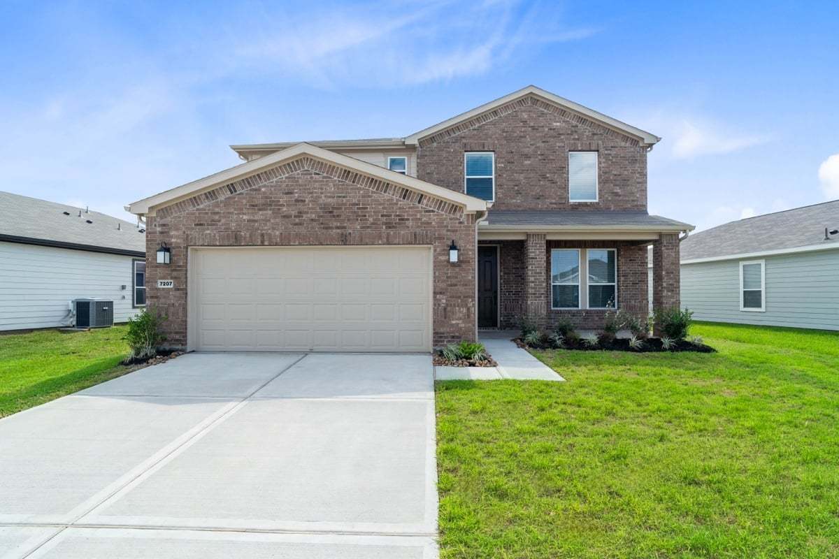 Plan 1676 Modeled - Saddlebrook Preserve: Beasley, Texas - KB Home