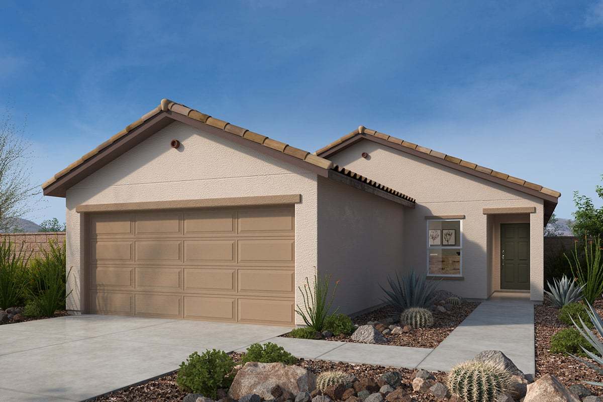 Plan 1465 Modeled - Entrada Del Toro at Rancho Sahuarita: Sahuarita, Arizona - KB Home