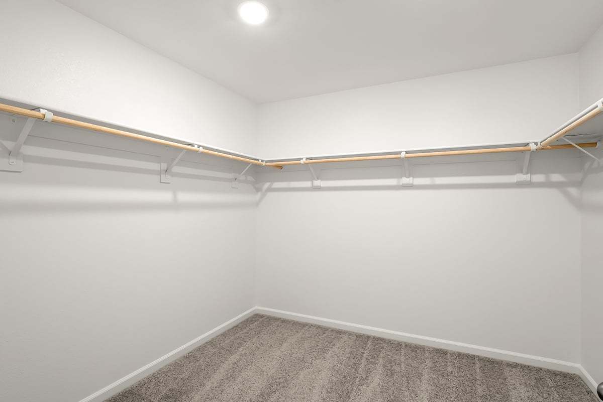 Primary walk-in closet