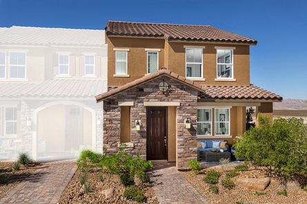 Plan 1809 End Unit Modeled by KB Home in Las Vegas NV