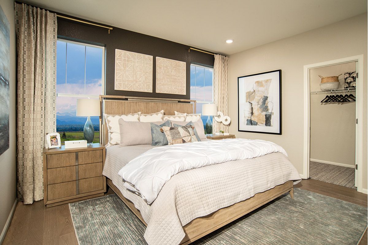 Plan 1382 Primary Bedroom