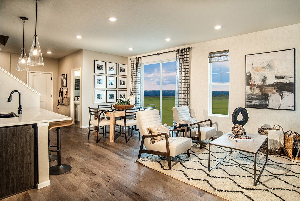 Plan 1429 Modeled - Great room