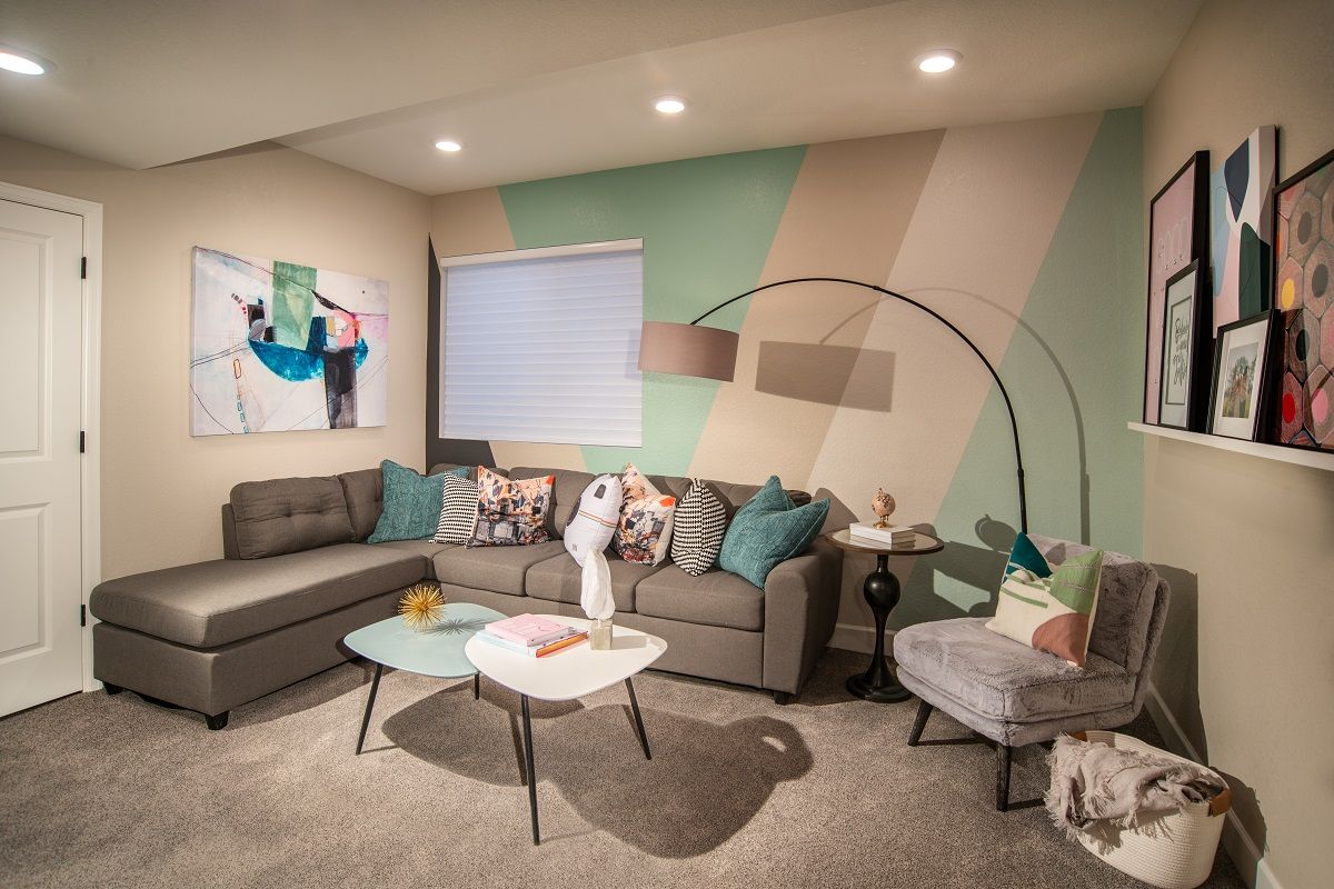 Plan 1430 Basement Recreation Room