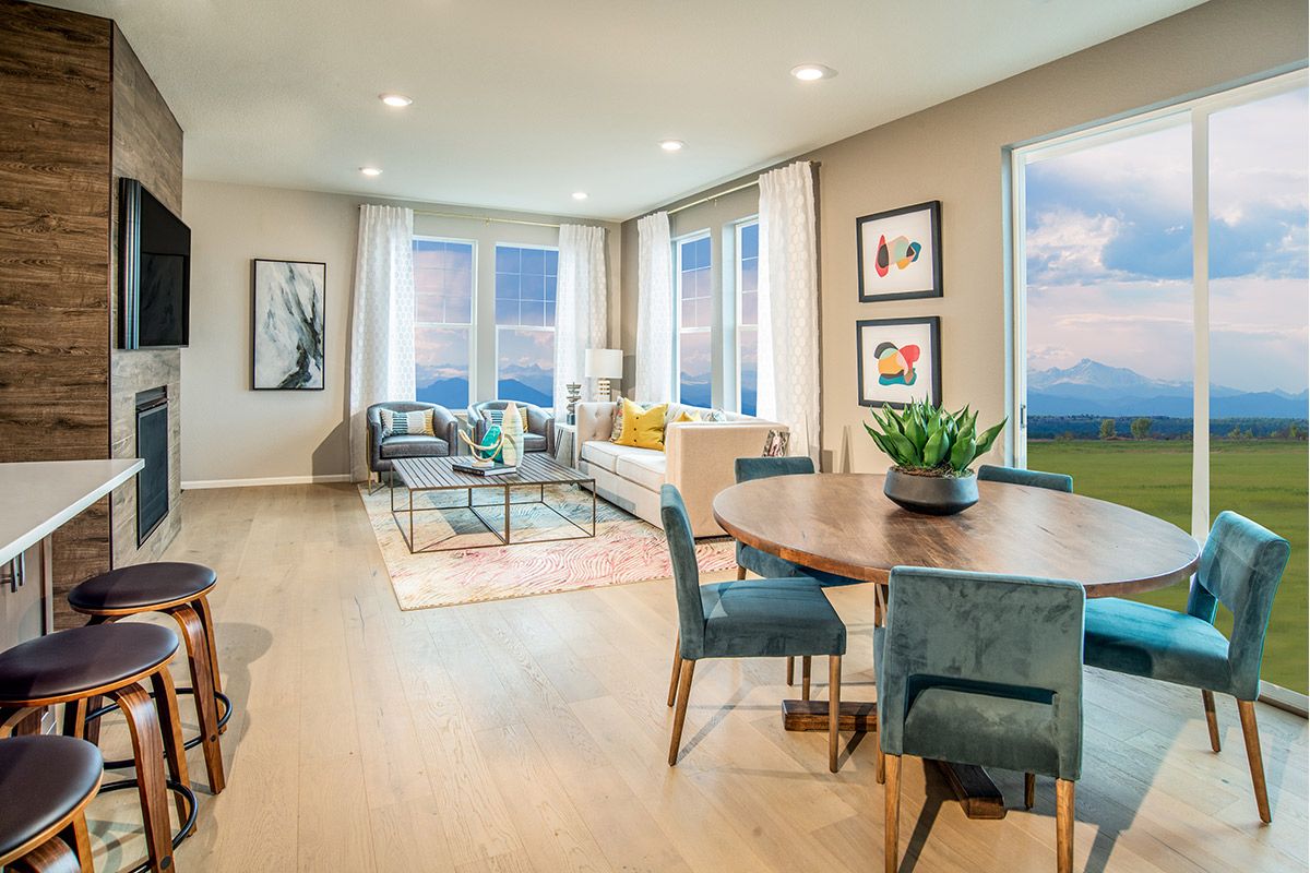 Plan 1672 Modeled - Great room