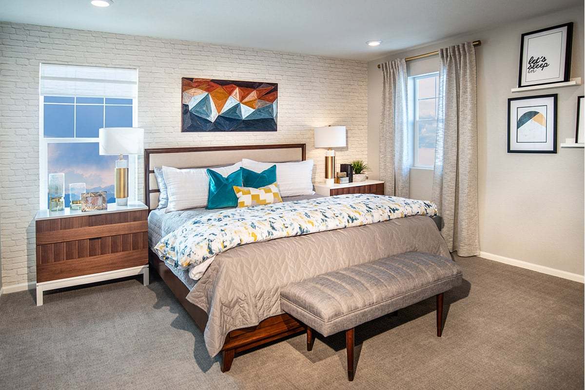 Plan 1671 Primary Bedroom