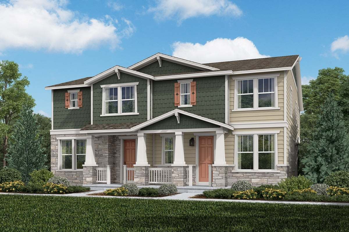 Plan 1963 Plan at Painted Prairie Villas in Aurora, CO by KB Home