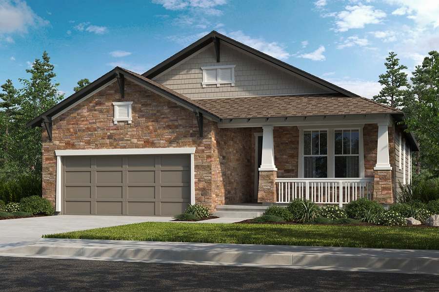 Plan 1818 Modeled floor plan