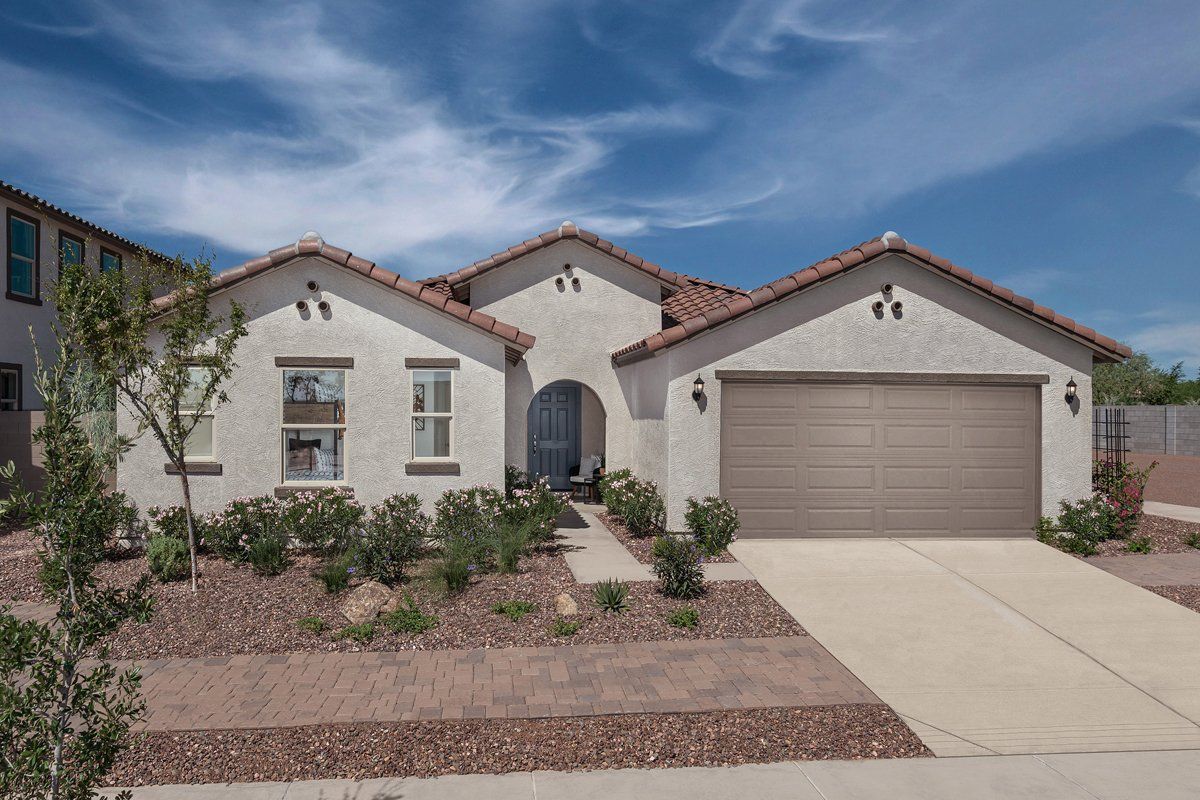Plan 2578 Elevation A with Optional Stone