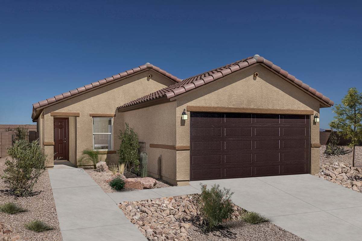 Plan 1465 Modeled Plan at Bella Tierra in Tucson, AZ by KB Home