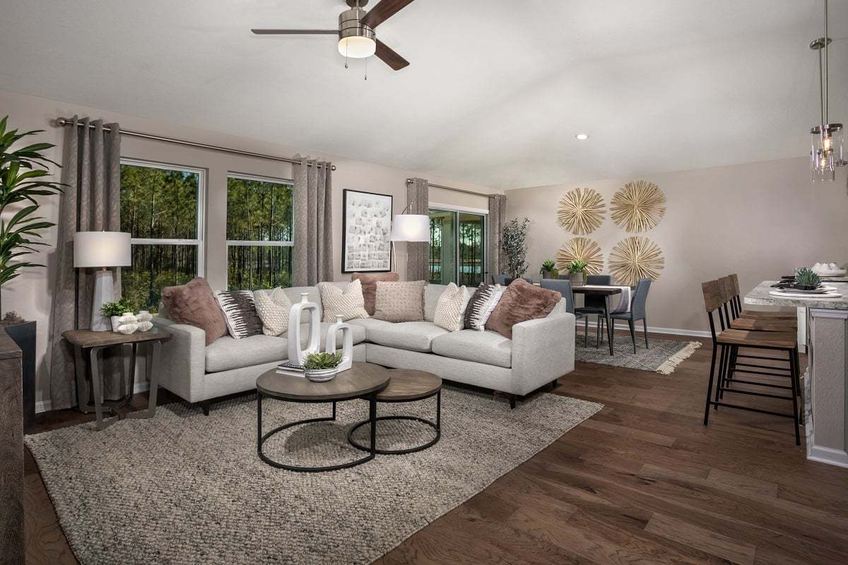 Plan 1541 Modeled - Plan 1541 Great Room
