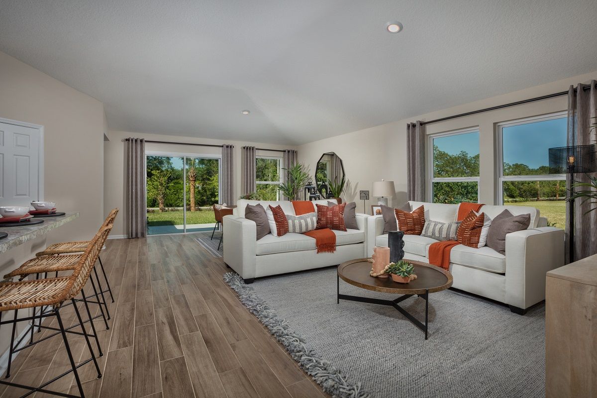 Plan 1618 Modeled - Plan 1618 Great Room