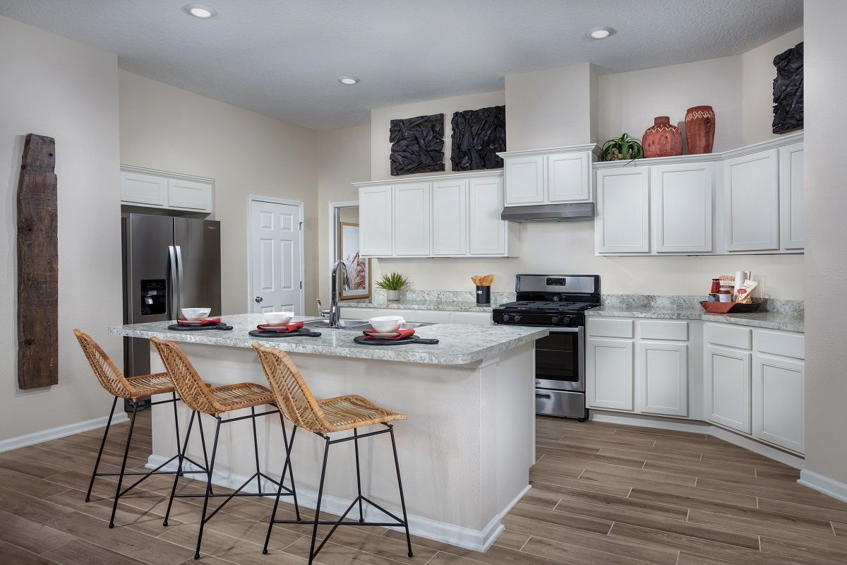 Plan 1618 Modeled - Plan 1618 Kitchen