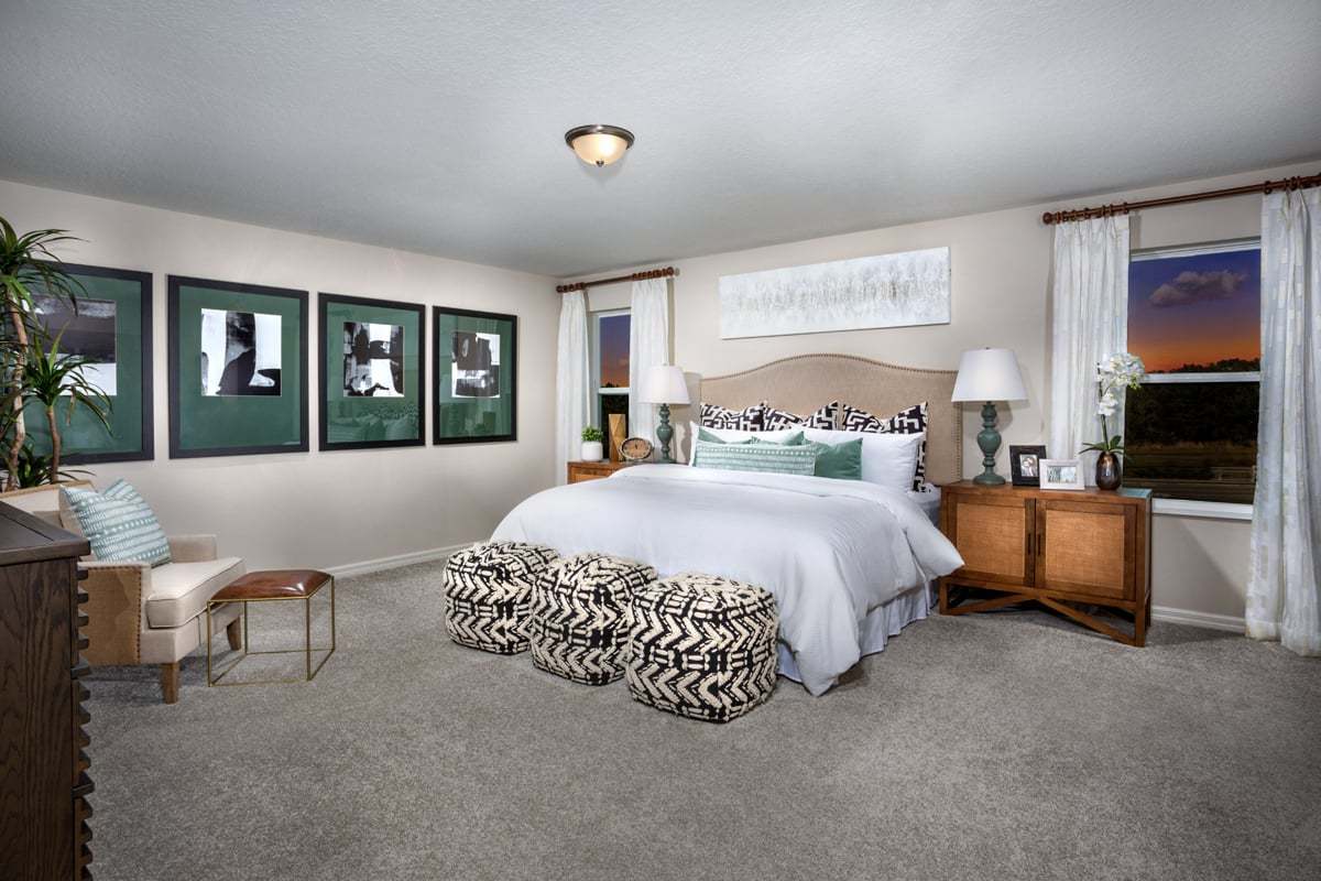 Plan 2566 - Primary bedroom