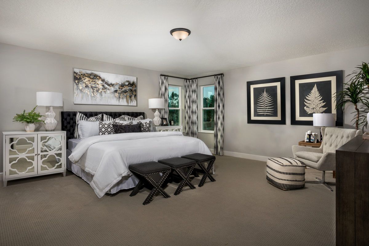 Plan 2566 Primary Bedroom