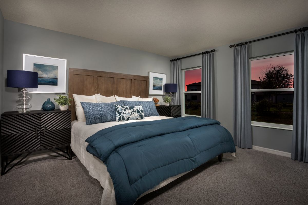 Plan 1637 Primary Bedroom