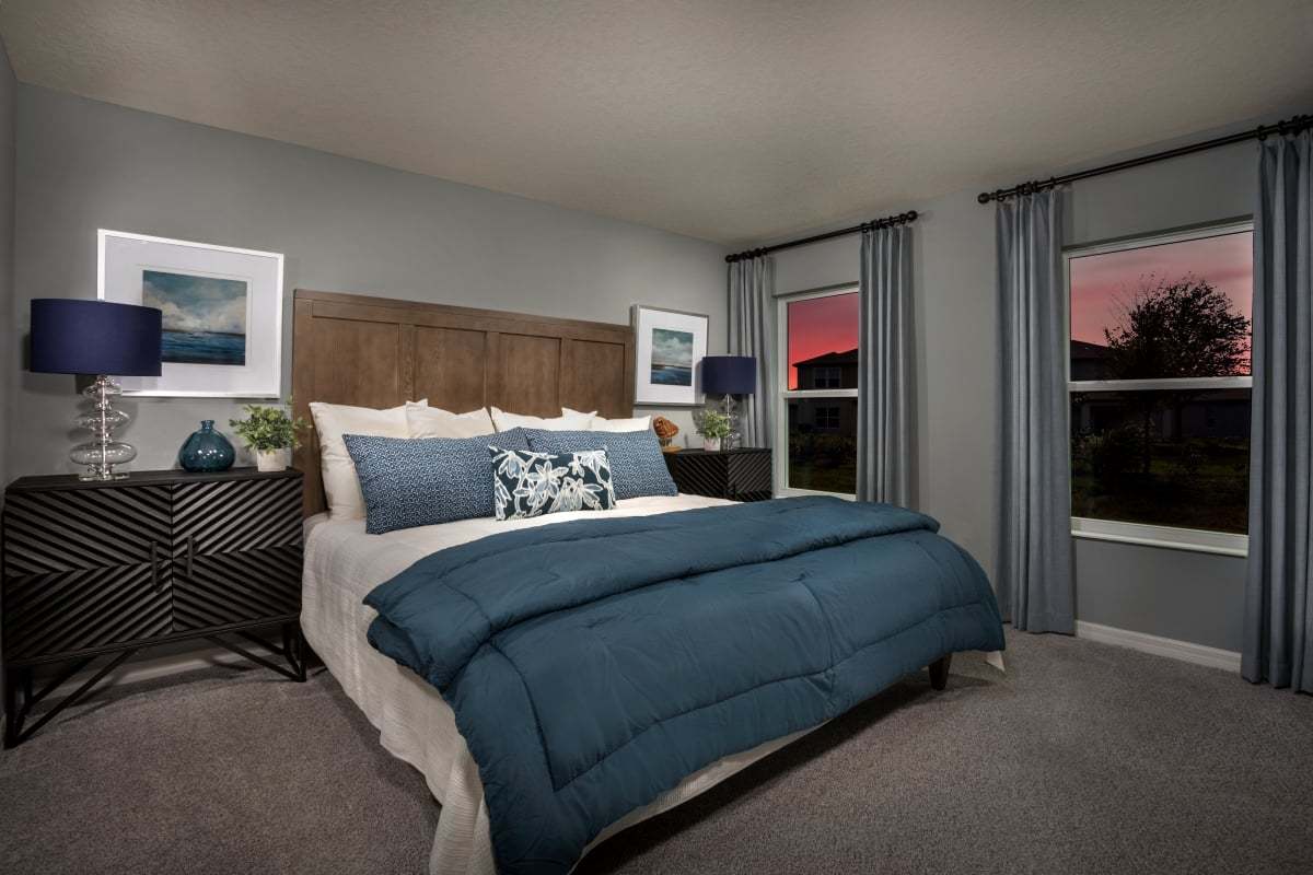 Plan 1637 Primary Bedroom