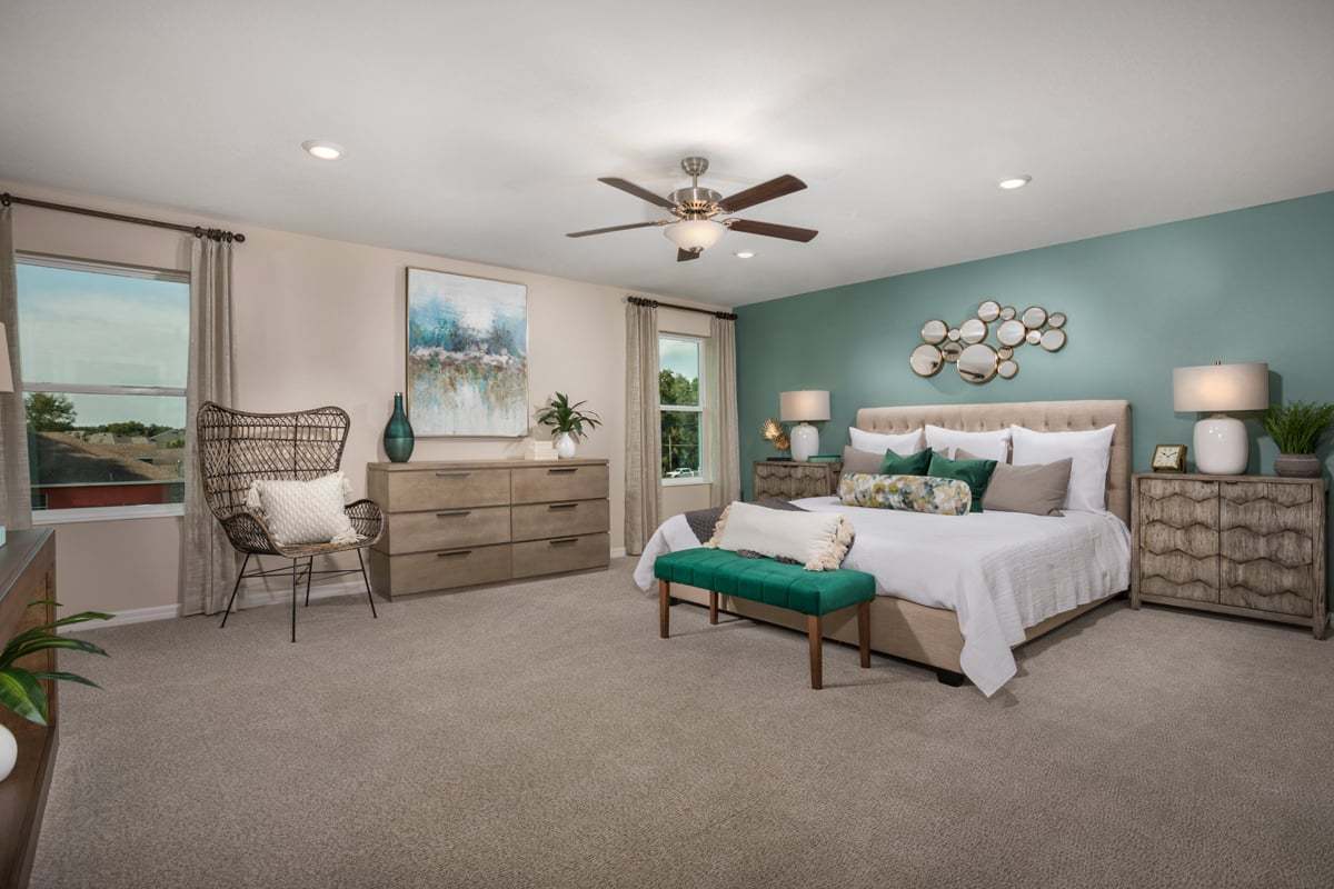 Plan 2566 - Primary bedroom