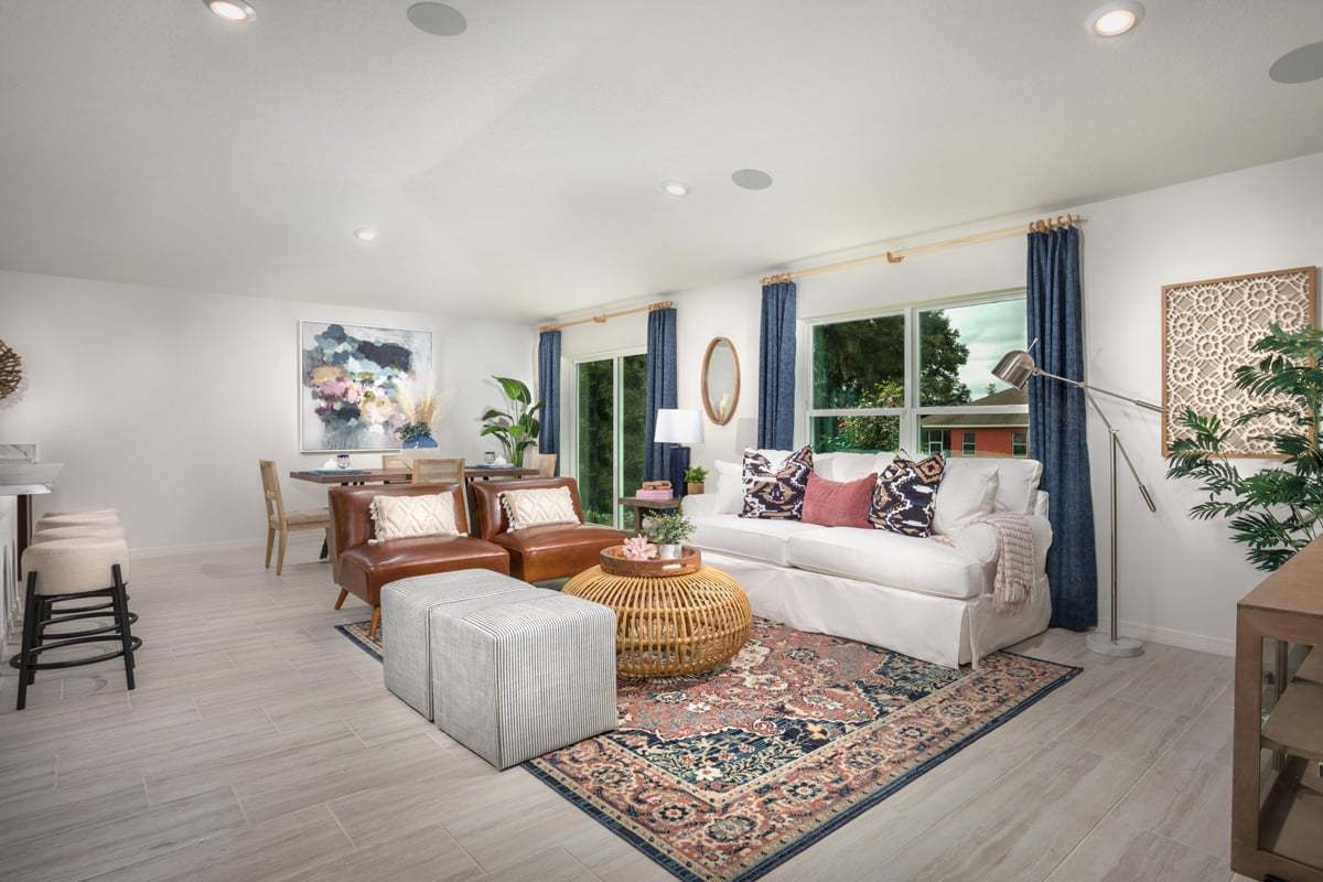 Plan 1707 - Great room