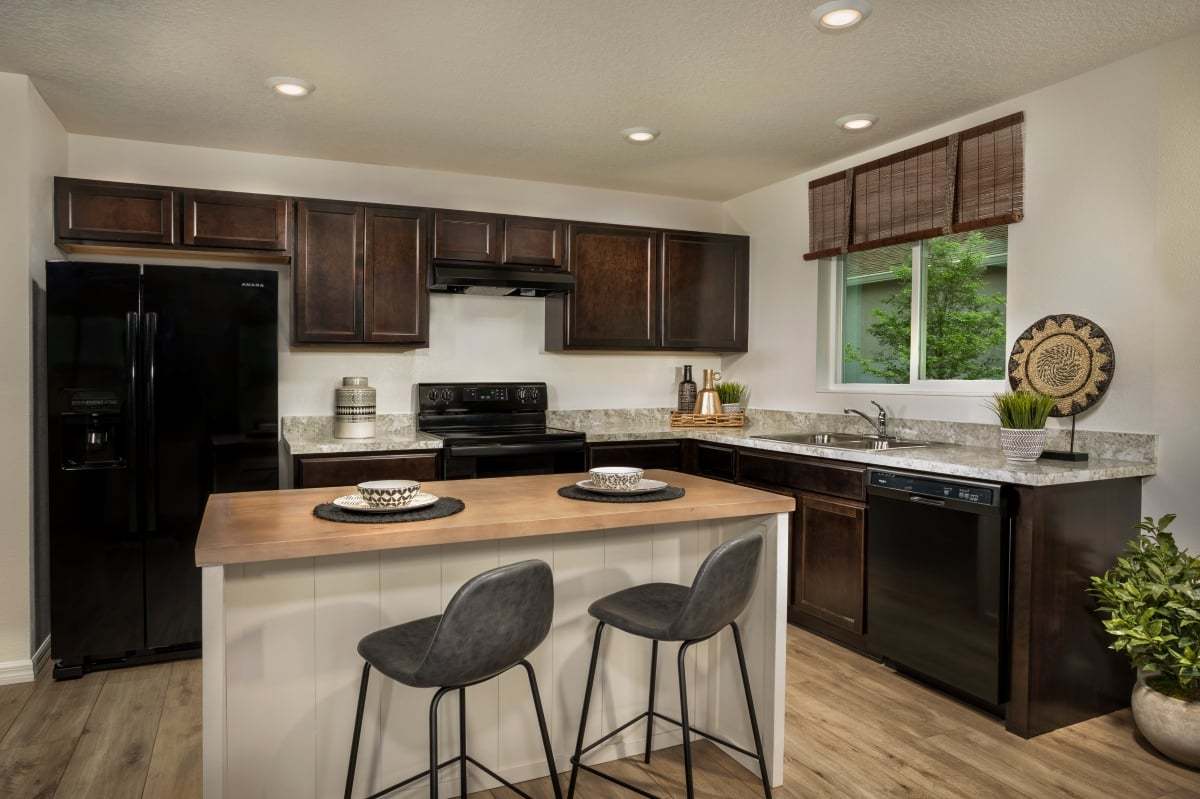Plan 1541 Modeled - Kitchen