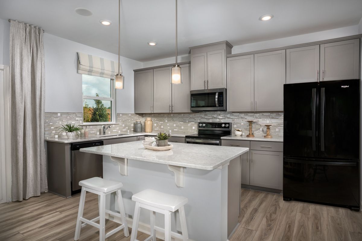 Plan 1702 Modeled - Kitchen