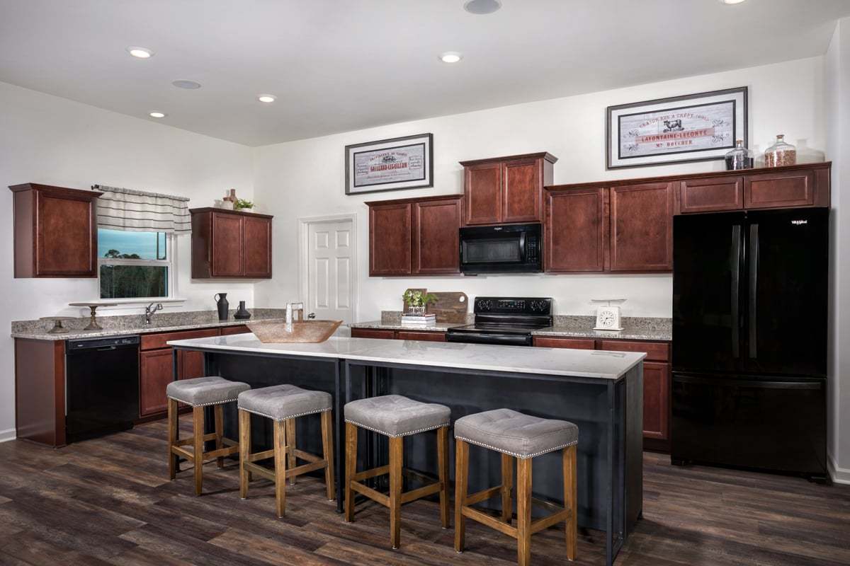 Plan 1582 Modeled - Kitchen