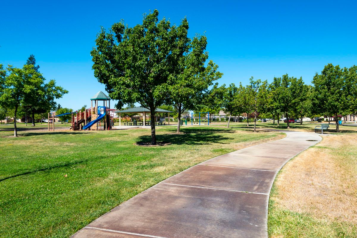 Near Donald F. Brown Memorial Park, which features a playground, shaded picnic area and walking path