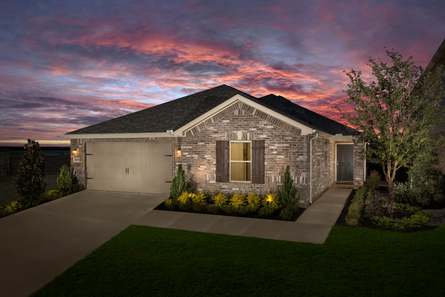 Plan 2085 by KB Home in Dallas TX