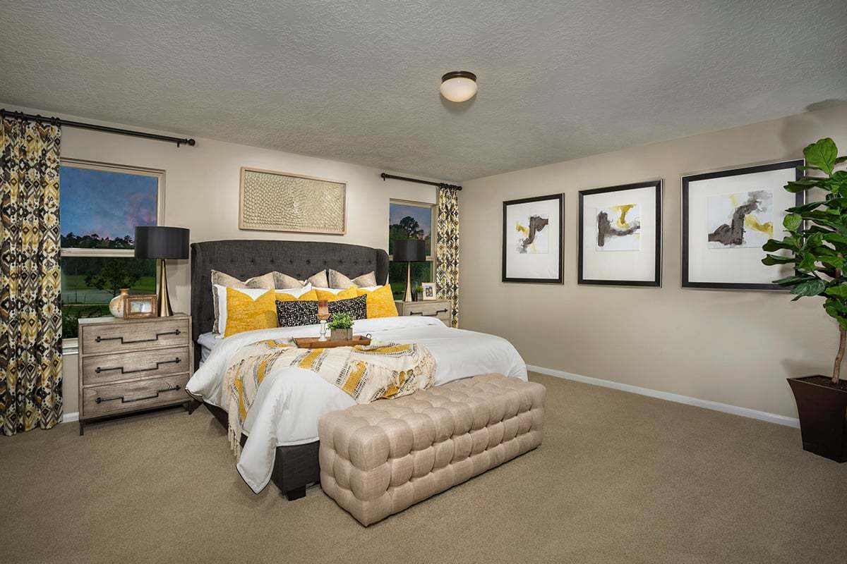 Plan 2124 Primary Bedroom