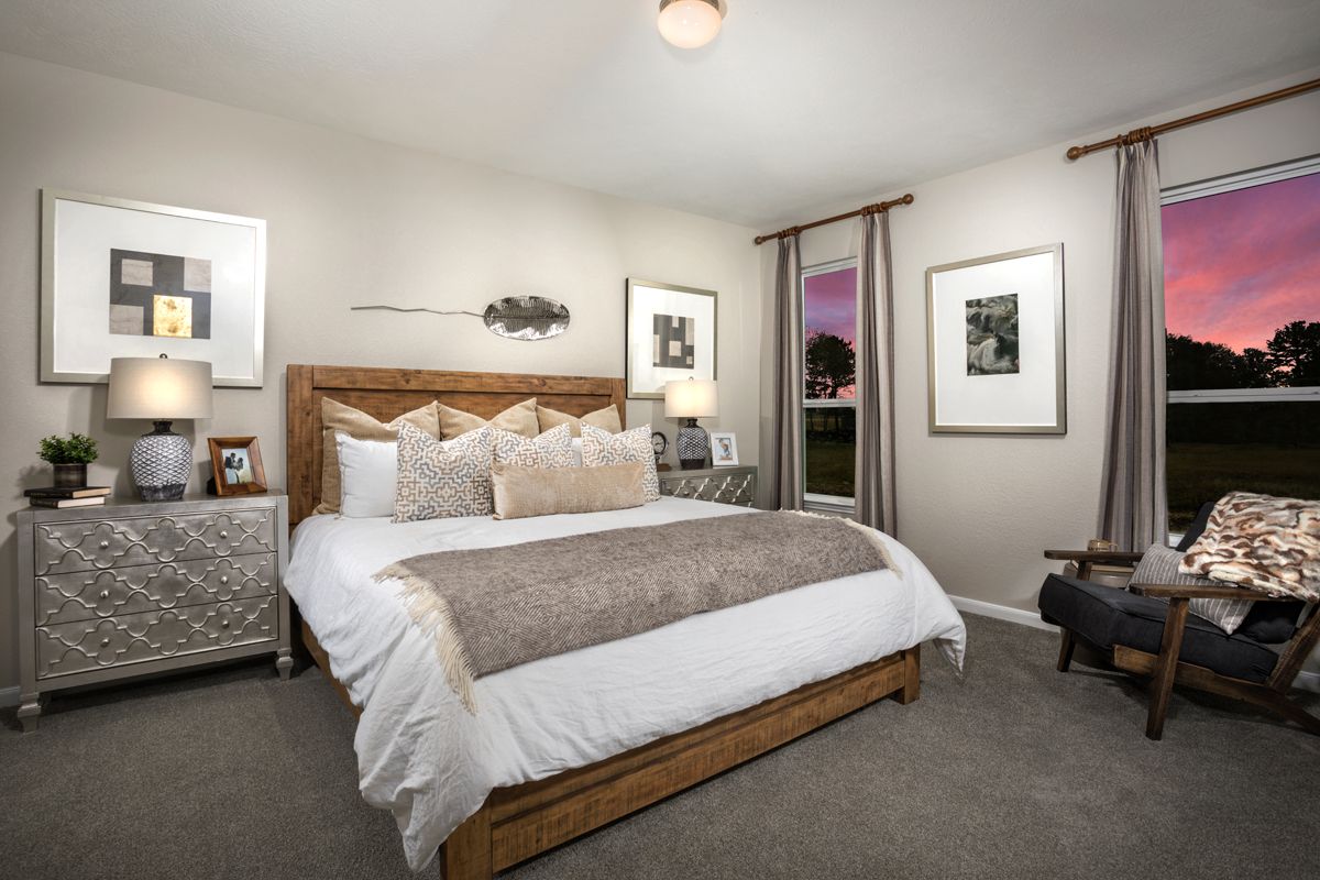 Plan 1585 Primary Bedroom