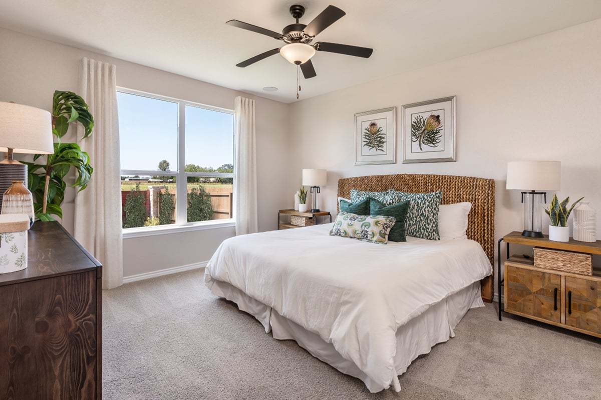 Plan 1657 Master Bedroom