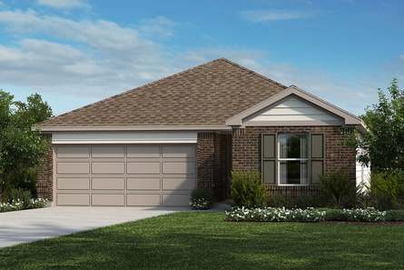 Plan 1477 by KB Home in San Antonio TX