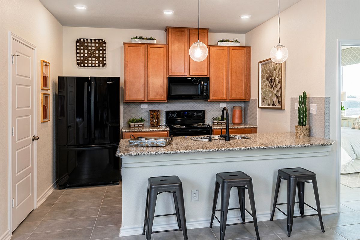 Plan 1416 - Plan 1416 Kitchen as modeled at Marbella