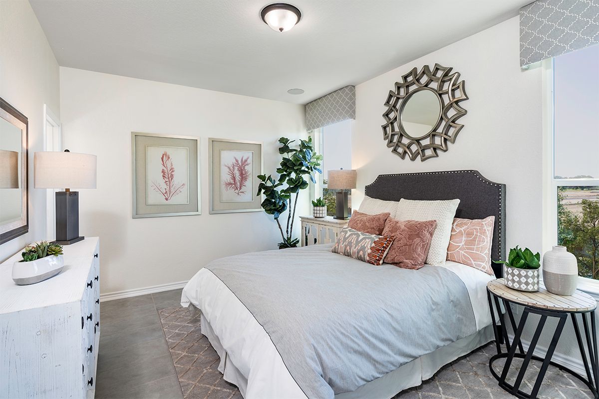 Plan 1416 - Plan 1416 Primary Bedroom as modeled at Marbella