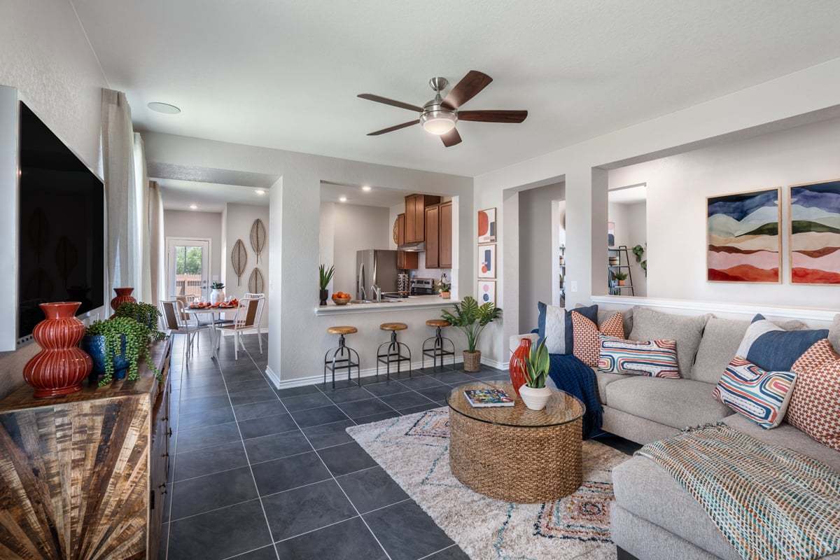 Plan 1377 - Great room
