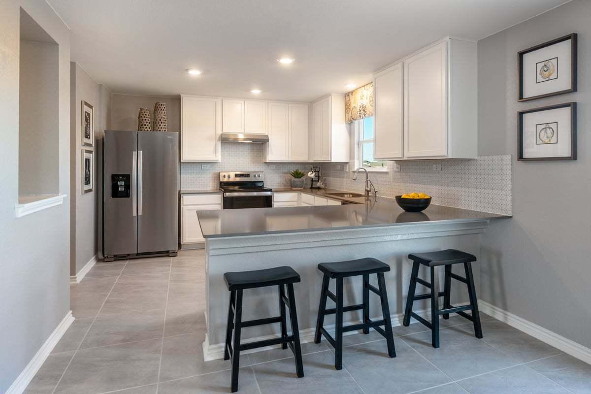 Plan 2100 Modeled - Plan 2100 Kitchen