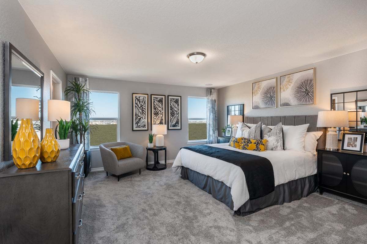 Plan 2100 Primary Bedroom