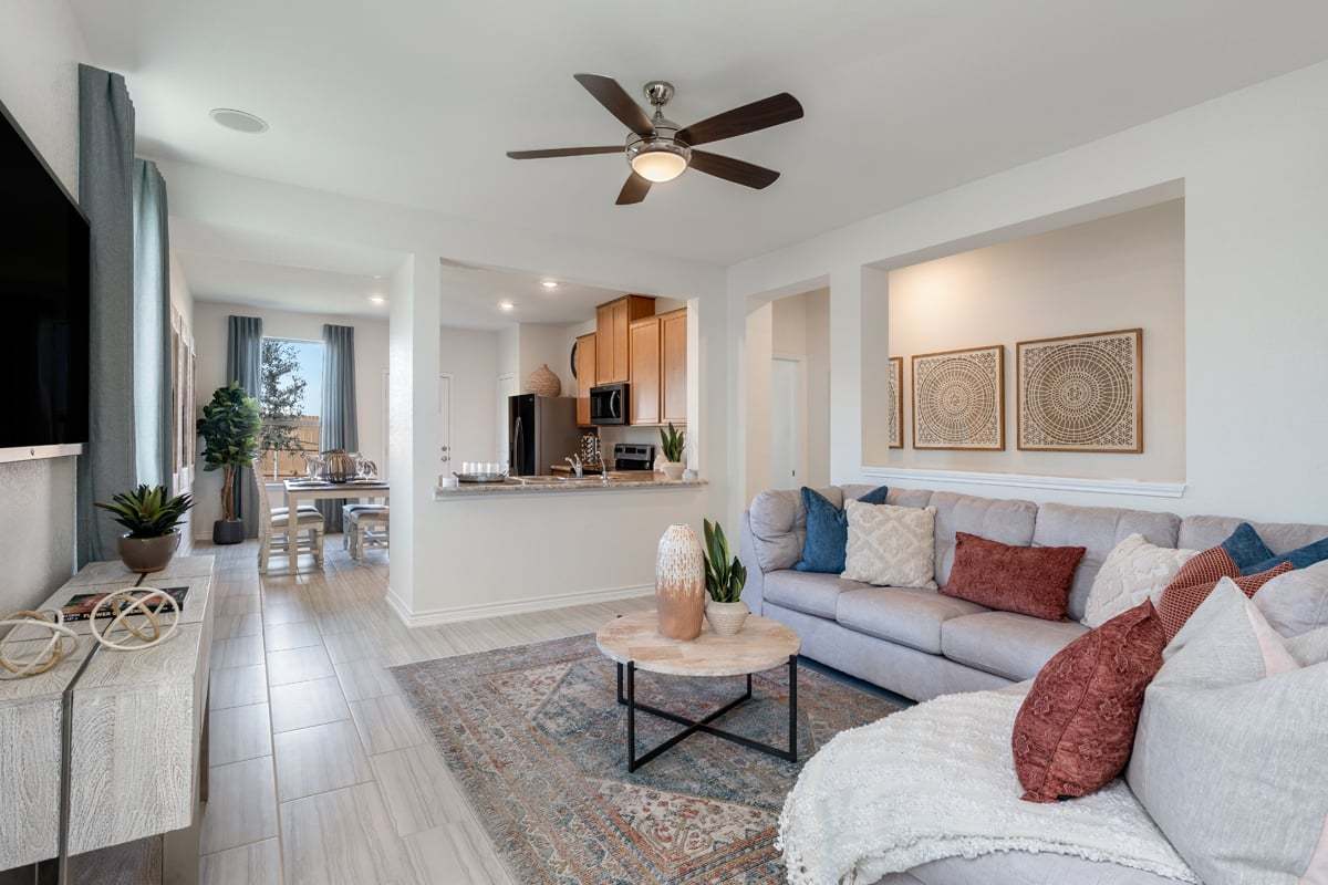 Plan 1242 - Plan 1242 Great Room