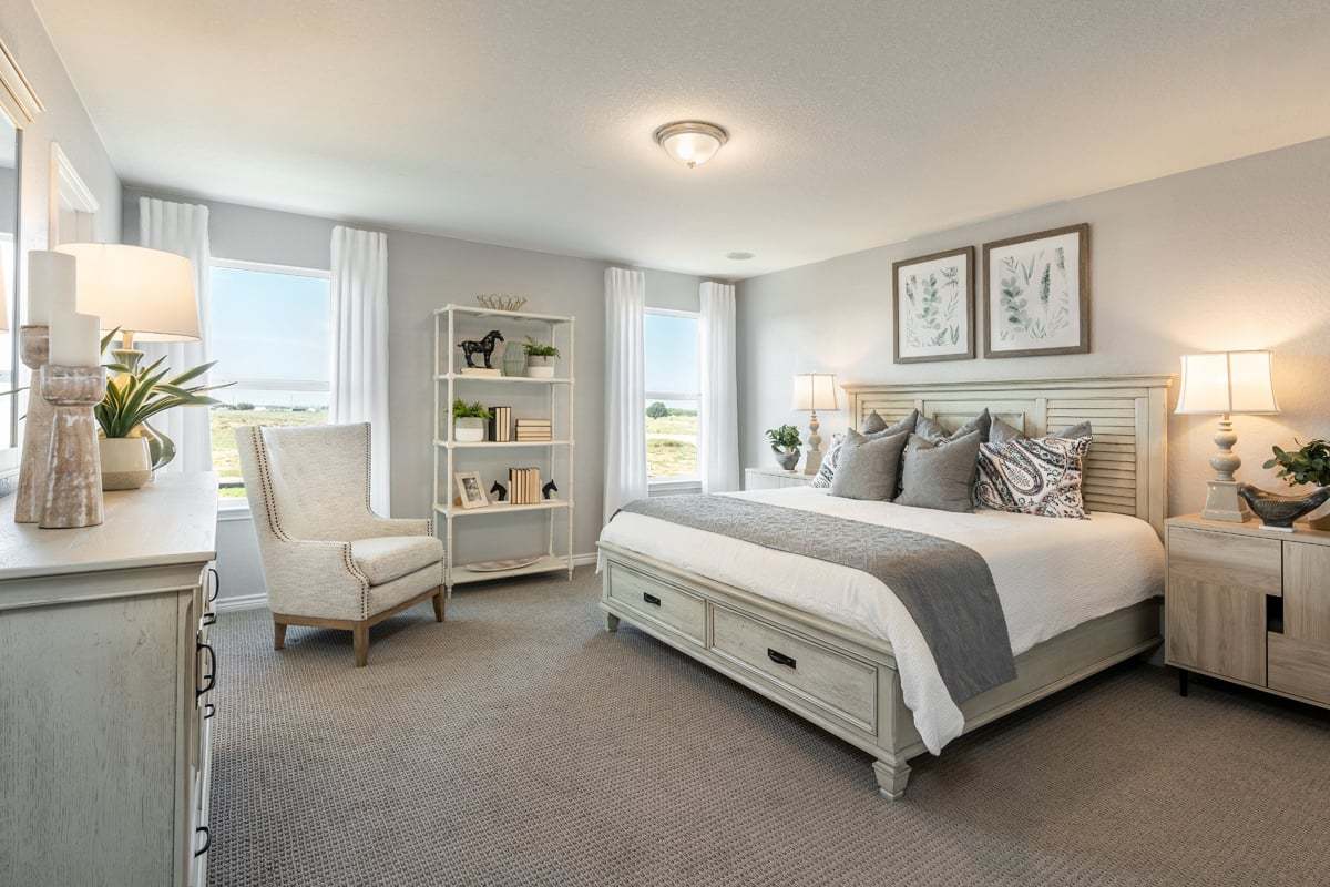 Plan 2100 Primary Bedroom